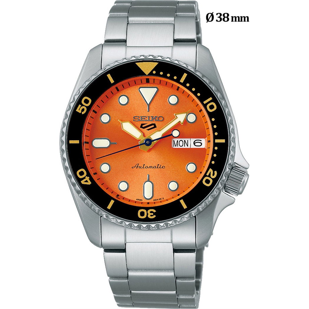 Seiko 5 Sports Srpk35k Otomatik Ø 38 mm Kol Saati