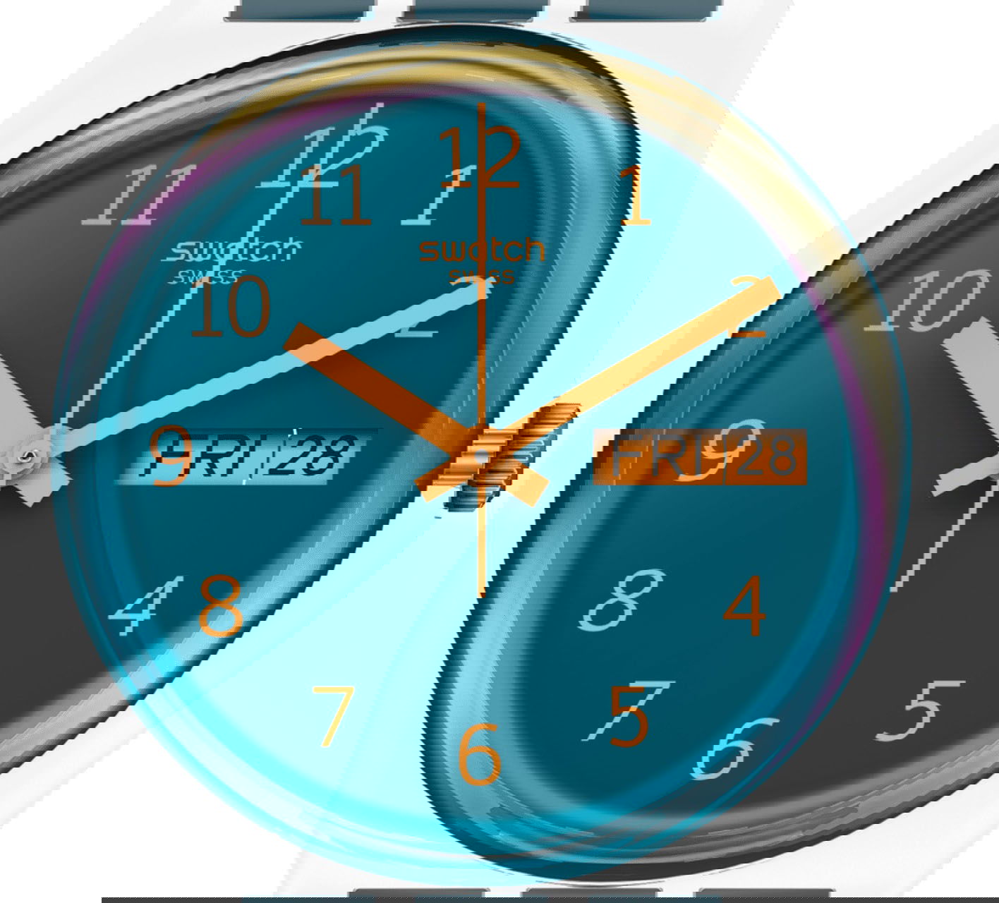 Swatch So28k700-S14 BLUE AWAY