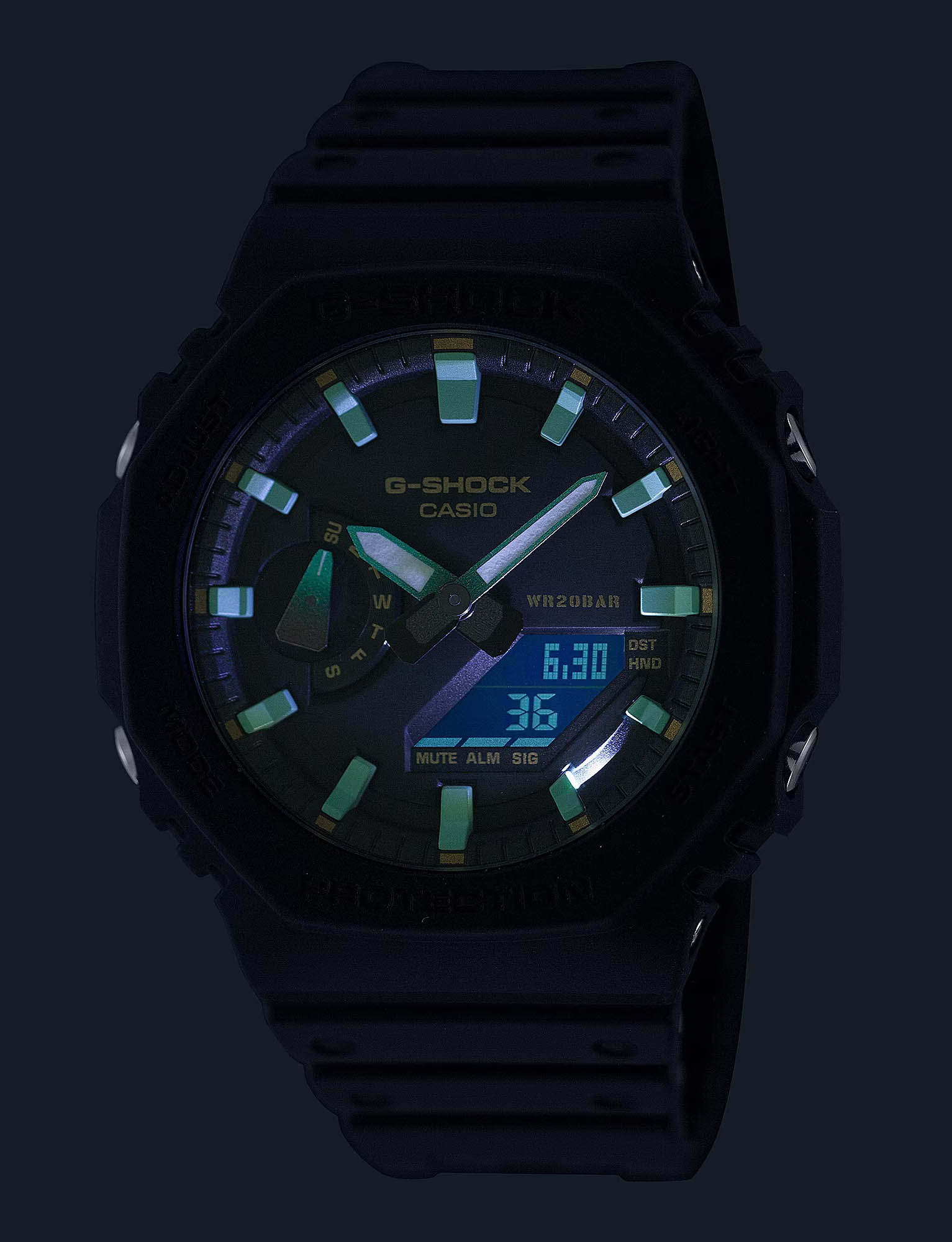 Casio Ga-2100Rc-1Adr G-Shock Erkek Kol Saati