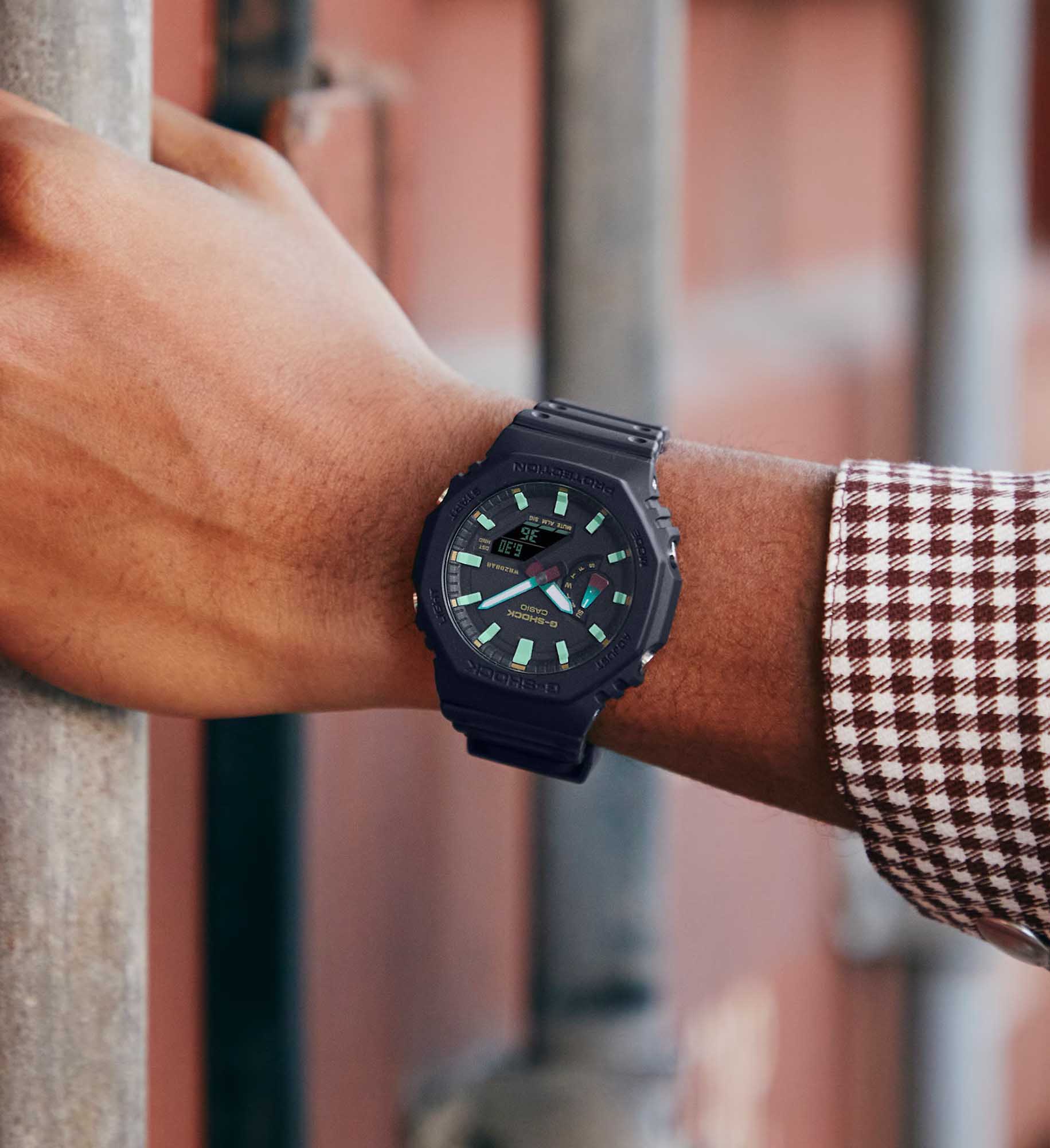 Casio Ga-2100Rc-1Adr G-Shock Erkek Kol Saati