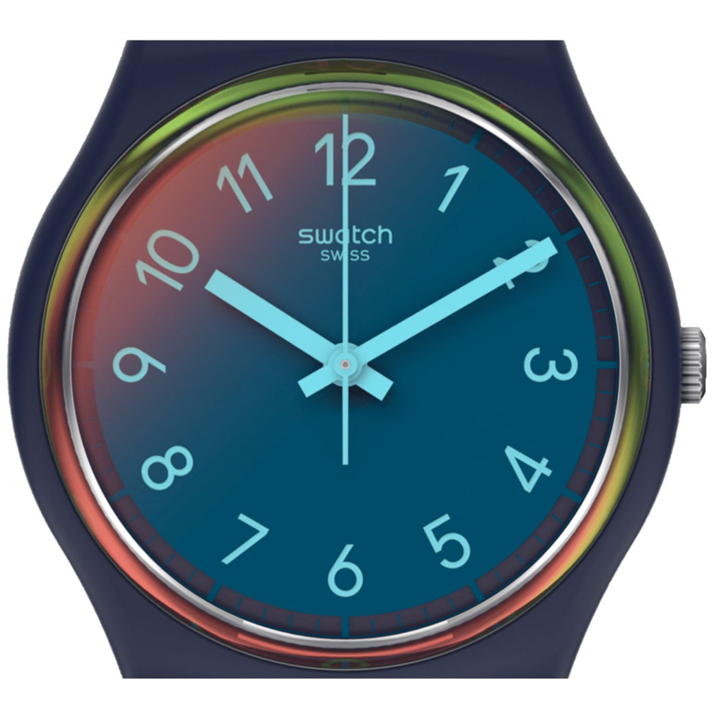 Swatch So28n110-S14 LA NIGHT BLUE Kol Saati