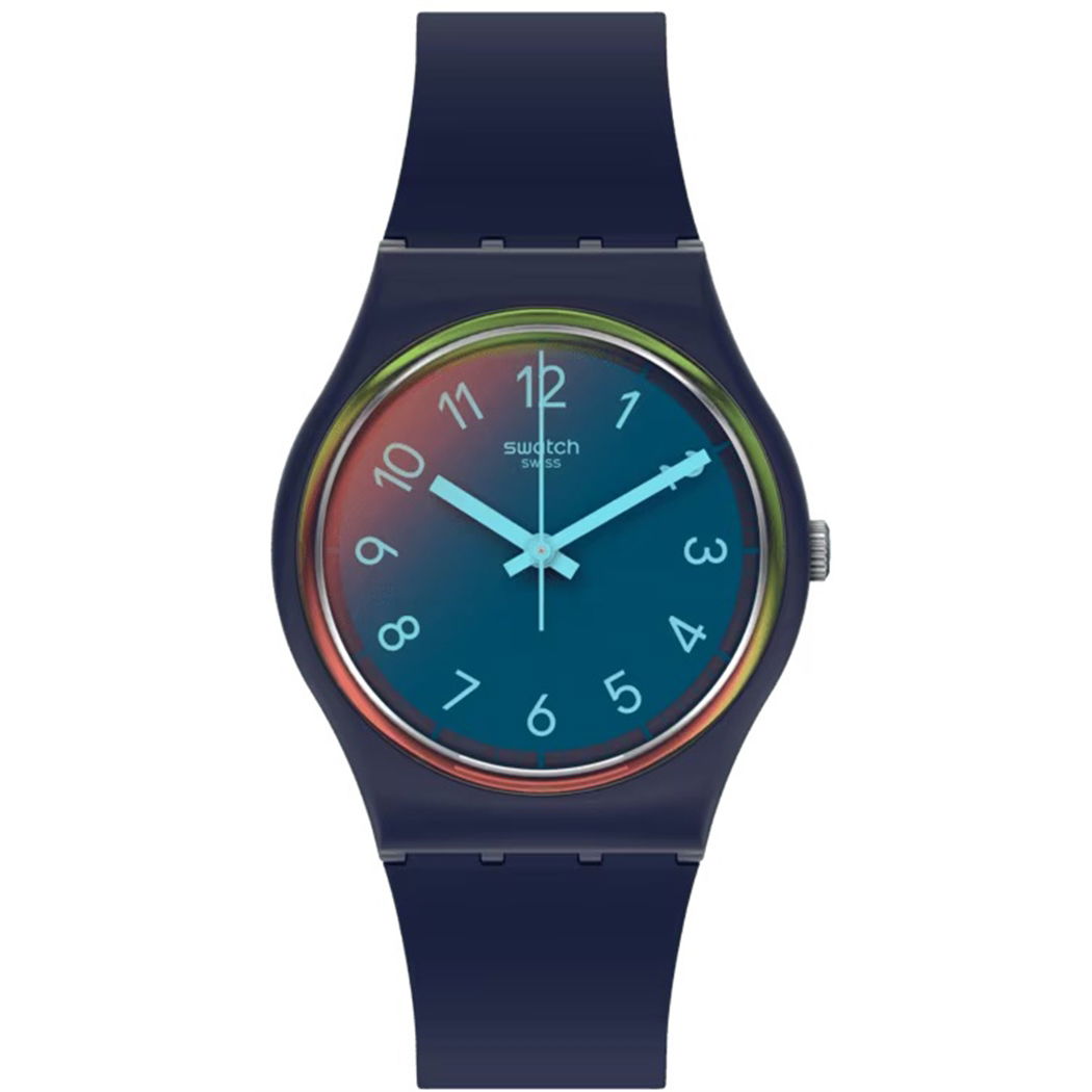 Swatch So28n110-S14 LA NIGHT BLUE Kol Saati