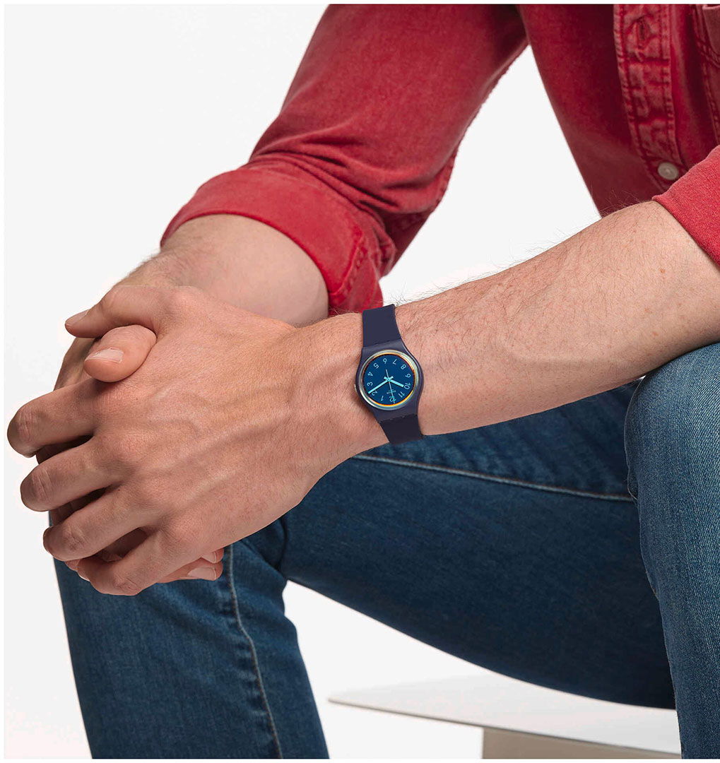 Swatch So28n110-S14 La Night Blue Kol Saati