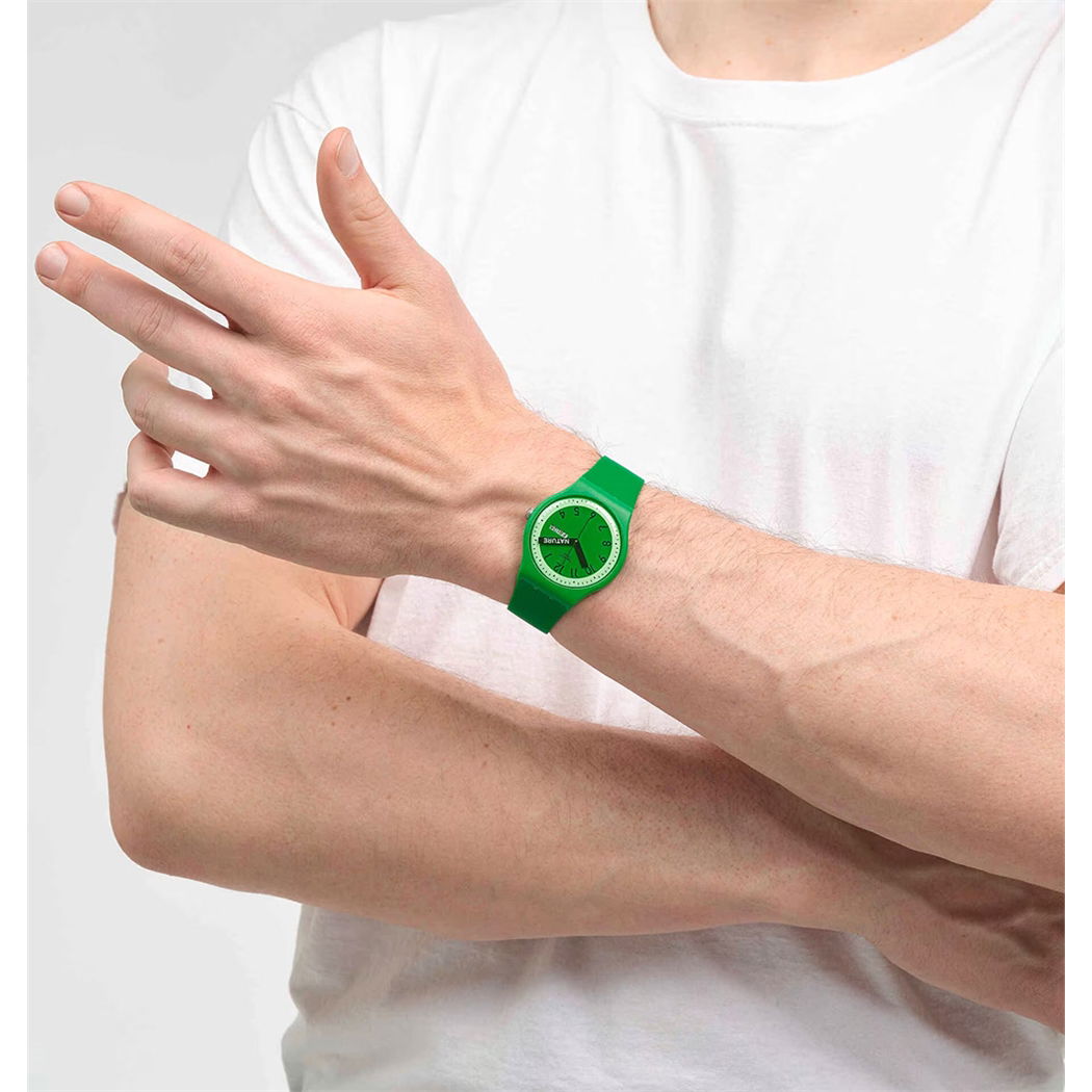Swatch So29g704 Proudly Green Kol Saati