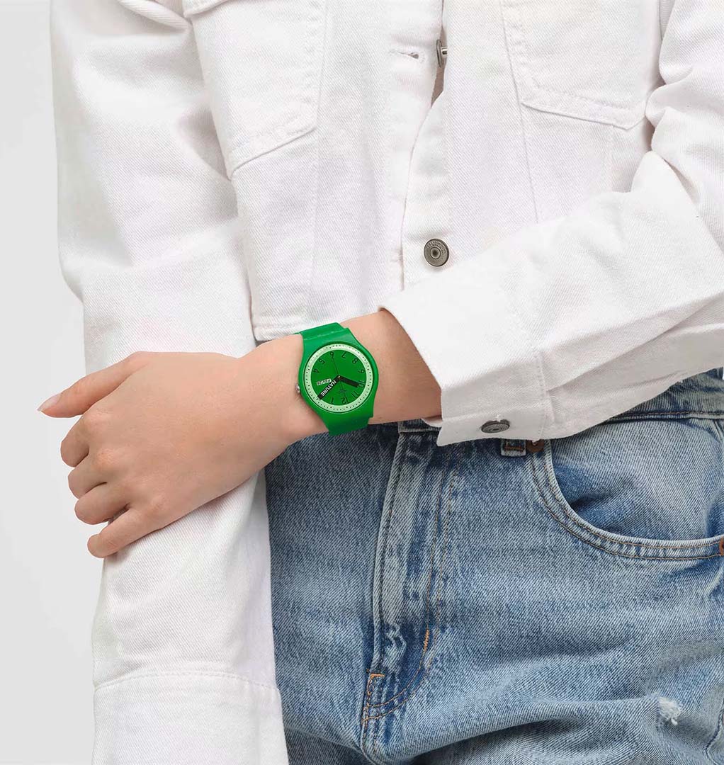 Swatch So29g704 Proudly Green Kol Saati