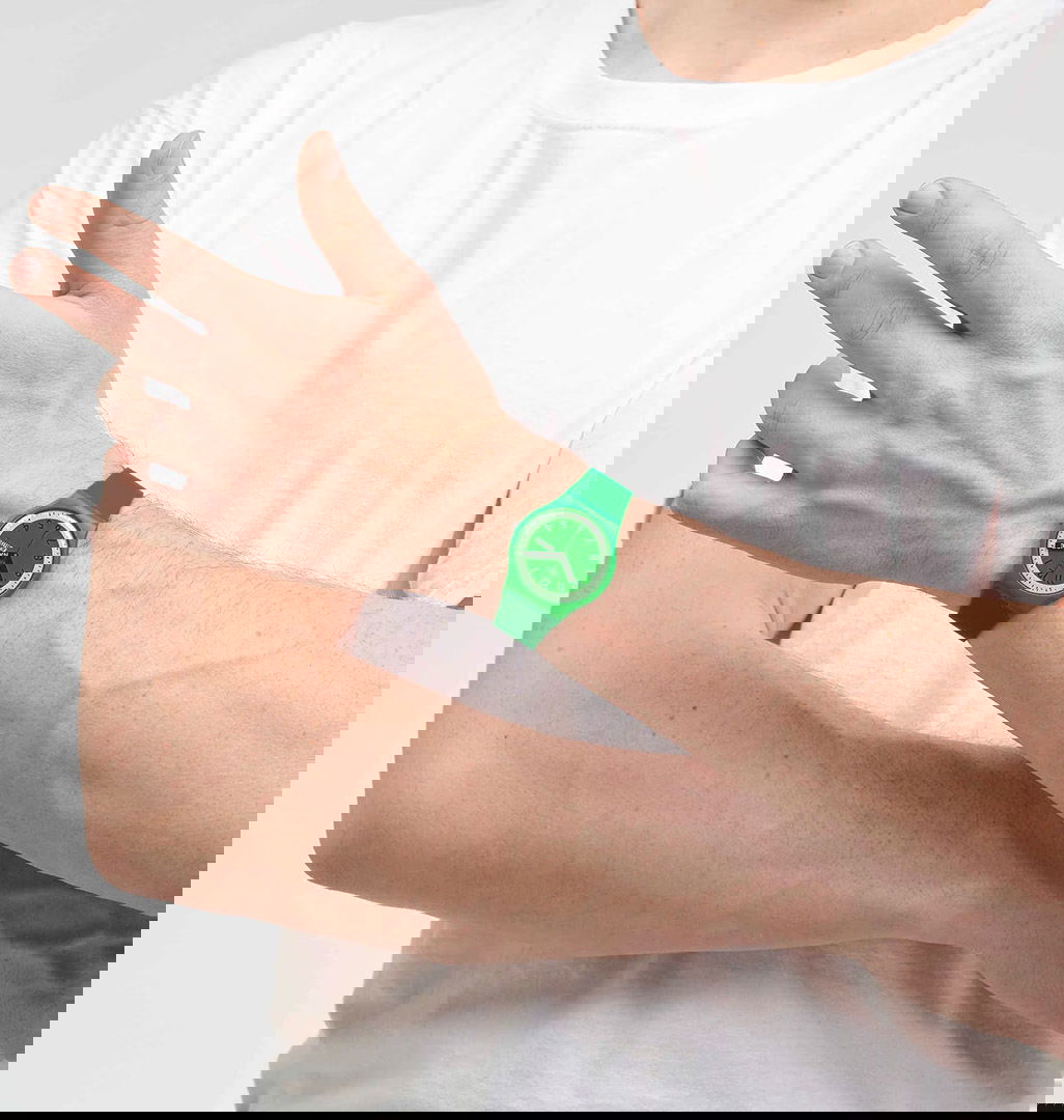 Swatch So29g704 Proudly Green Kol Saati