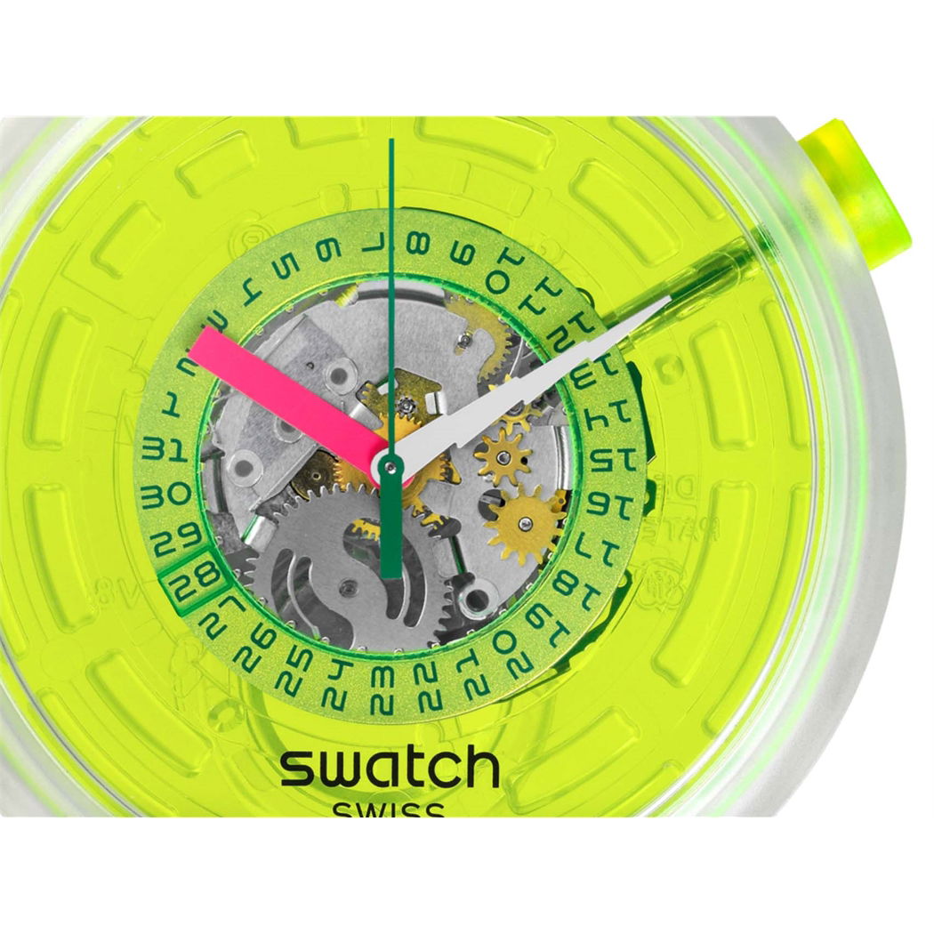 Swatch Sb05k400 BLINDED BY NEON
