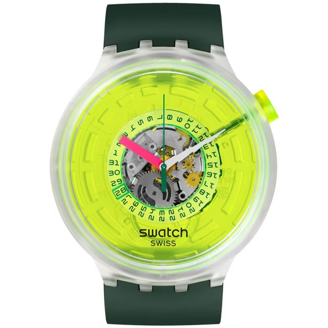 Swatch Sb05k400 BLINDED BY NEON