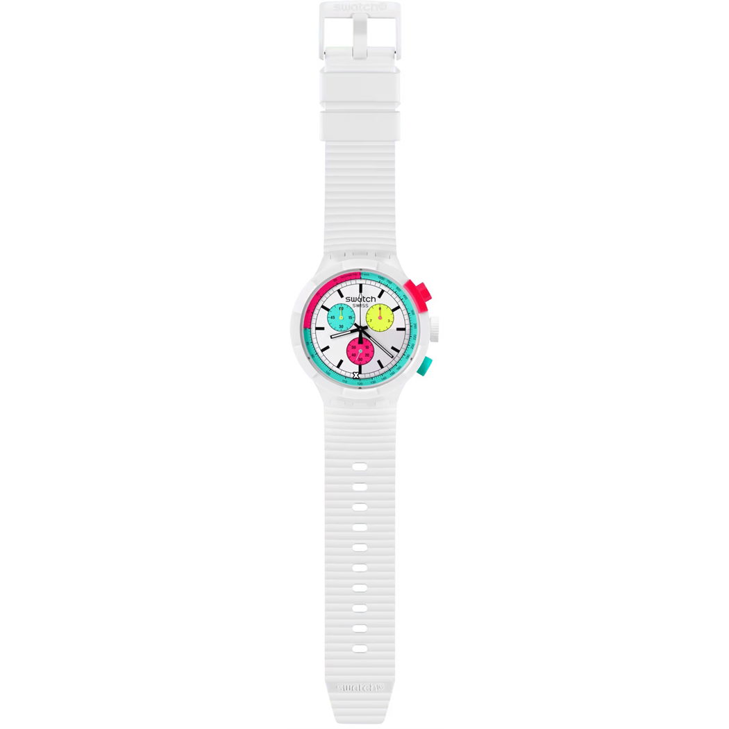 Swatch Sb06w100 THE PURITY OF NEON