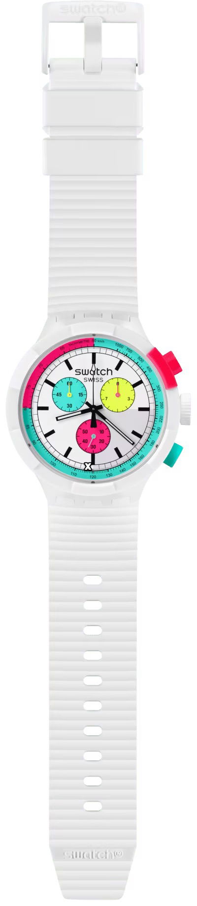 Swatch Sb06w100 THE PURITY OF NEON