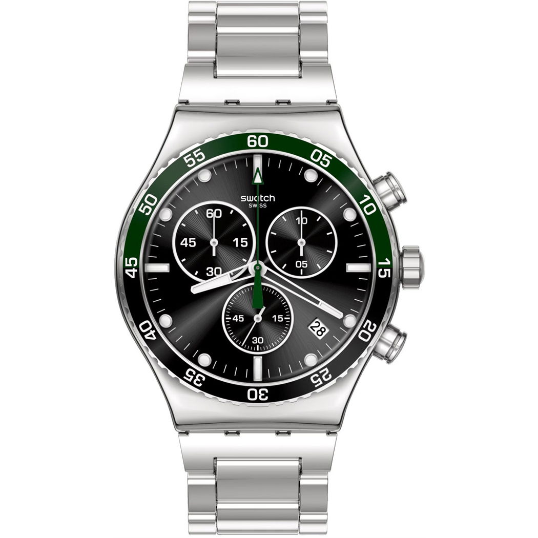 Swatch Yvs506g  DARK GREEN IRONY Erkek Kol Saati
