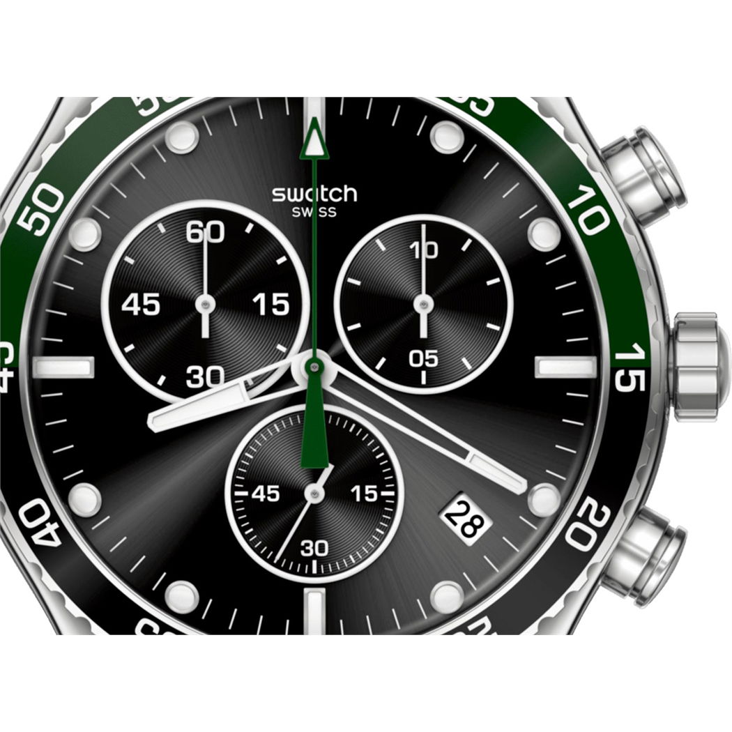 Swatch Yvs506g  DARK GREEN IRONY Erkek Kol Saati