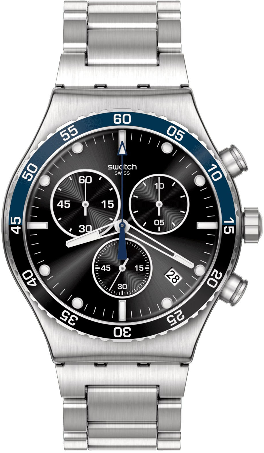 Swatch Yvs507g Dark Blue Irony Erkek Kol Saati