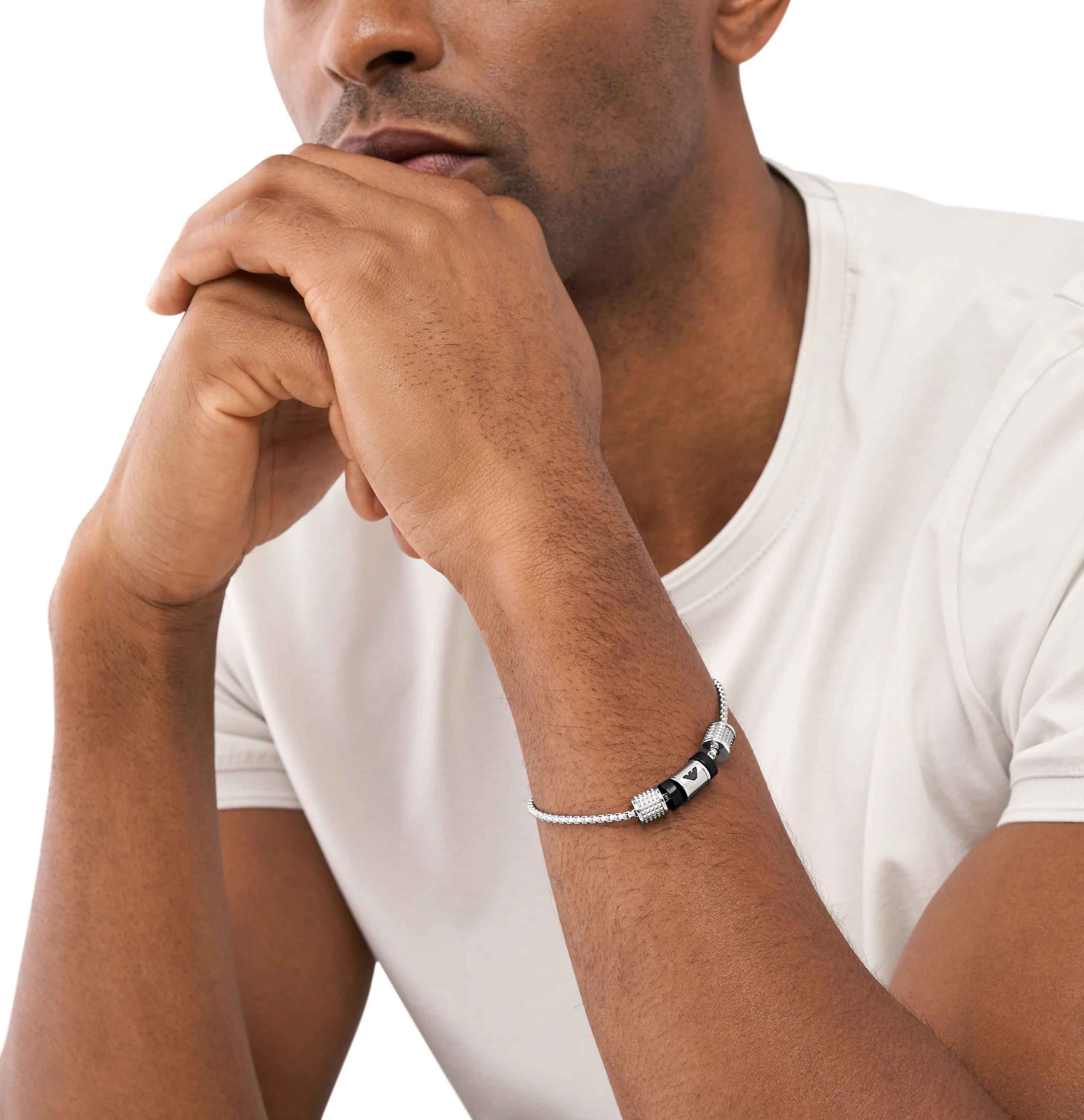 Emporio Armani Ajegs2999-040 Erkek Bileklik