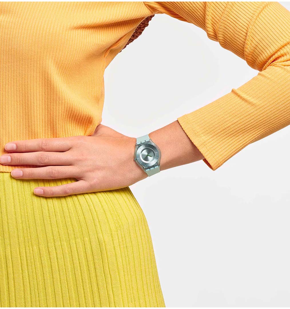 Swatch Ss08g100-S14 SWEET MINT Kadın Kol Saati