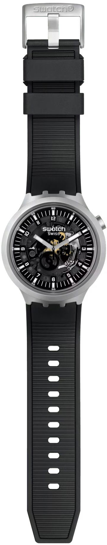 Swatch Big Bold Irony Sb07s105 Dark Irony Erkek Kol Saati