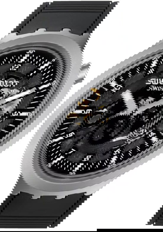 Swatch Big Bold Irony Sb07s105 Dark Irony Erkek Kol Saati