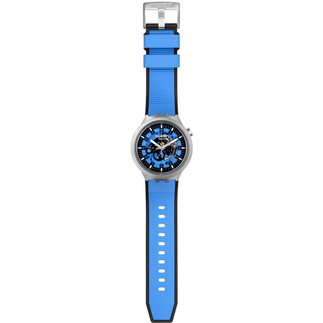 Swatch BIG BOLD IRONY Sb07s106 AZURE BLUE DAZE