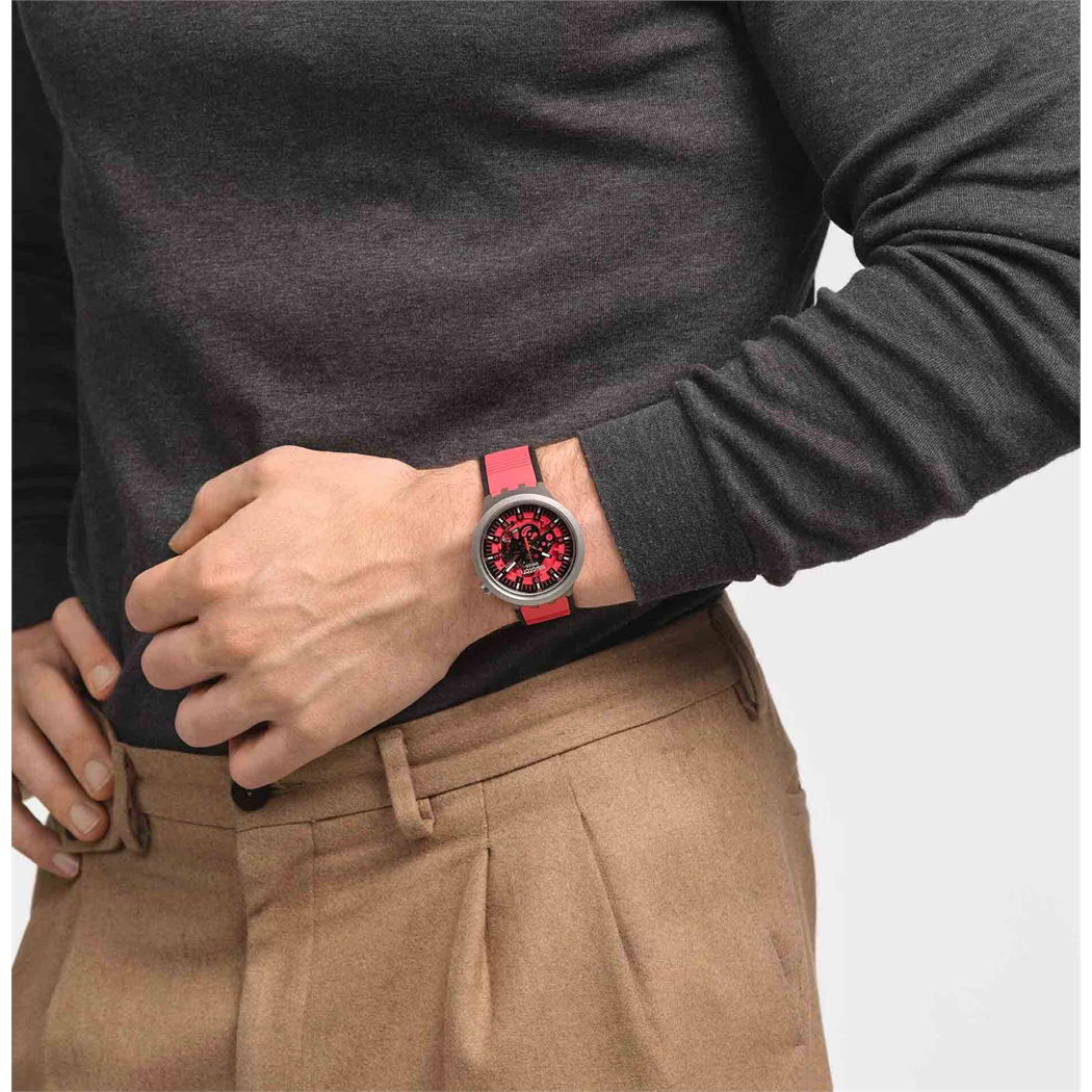 Swatch BIG BOLD IRONY Sb07s110 RED JUICY