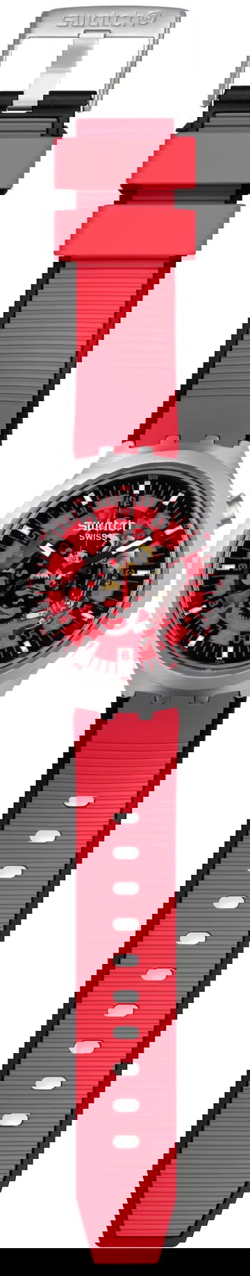 Swatch Big Bold Irony Sb07s110 Red Juicy Kol Saati