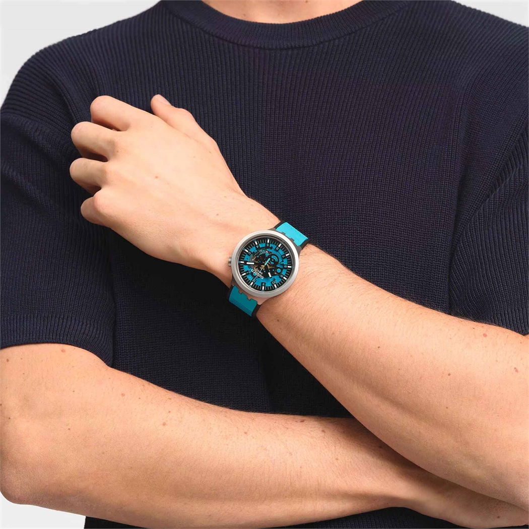 Swatch BIG BOLD IRONY Sb07s111 MINT TRIM