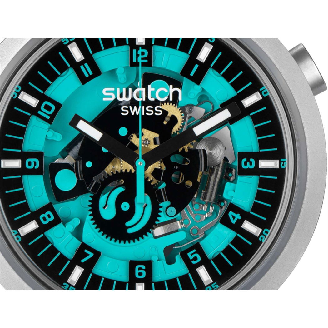 Swatch BIG BOLD IRONY Sb07s111 MINT TRIM