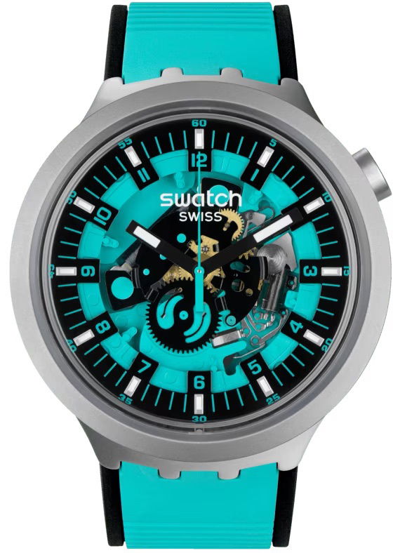 Swatch Big Bold Irony Sb07s111 Mint Trim Kol Saati