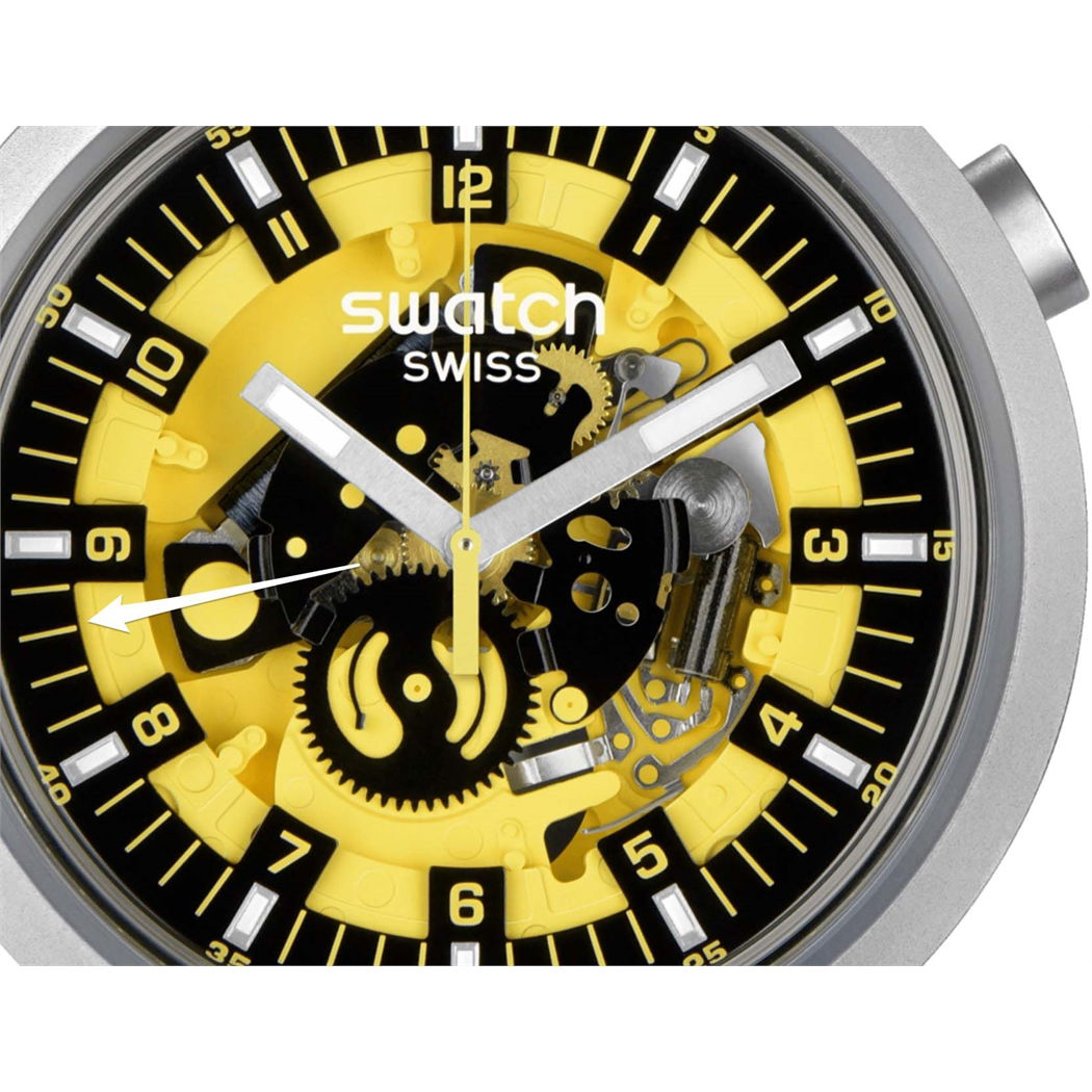 Swatch BIG BOLD IRONY Sb07s109 BOLDEN YELLOW