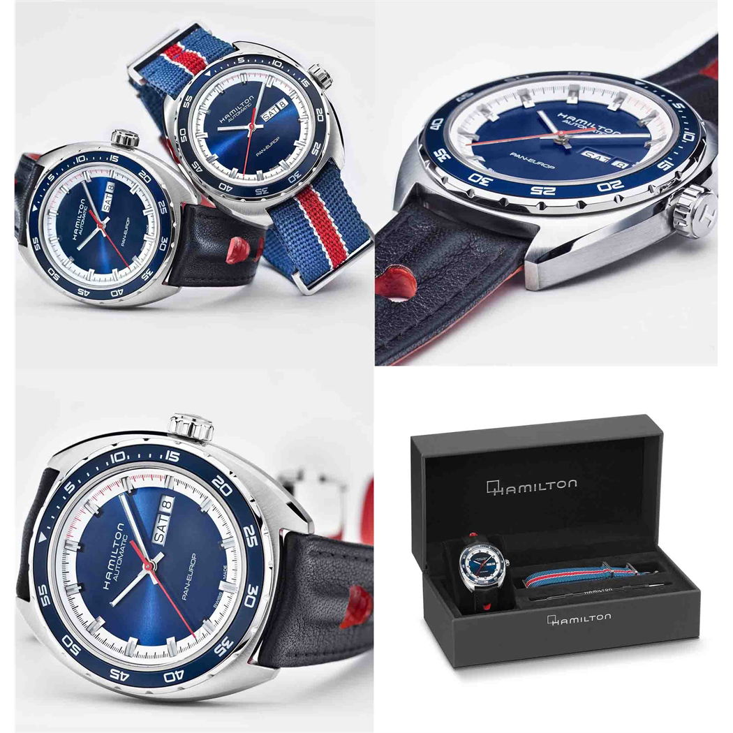 Hamilton Pan Europ Day Date Auto H35405741