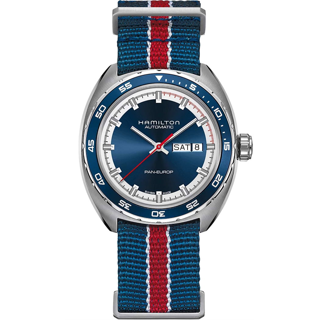 Hamilton Pan Europ Day Date Auto H35405741