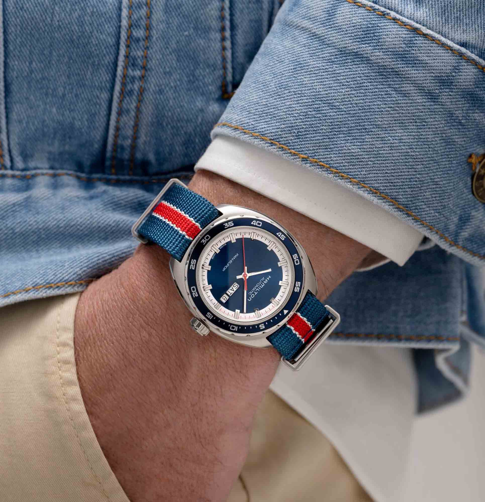 Hamilton Pan Europ Day Date Auto H35405741