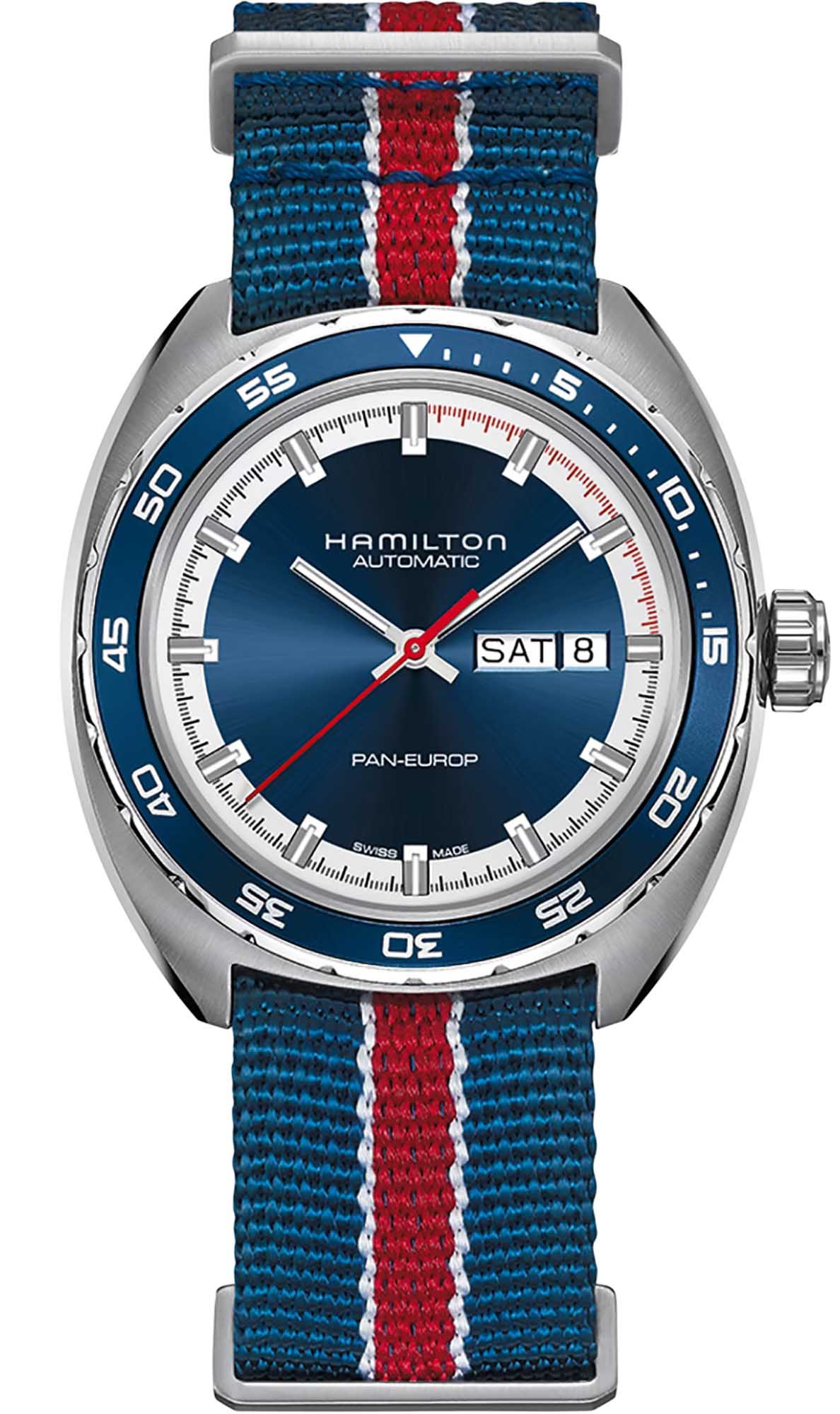 Hamilton Pan Europ Day Date Auto H35405741