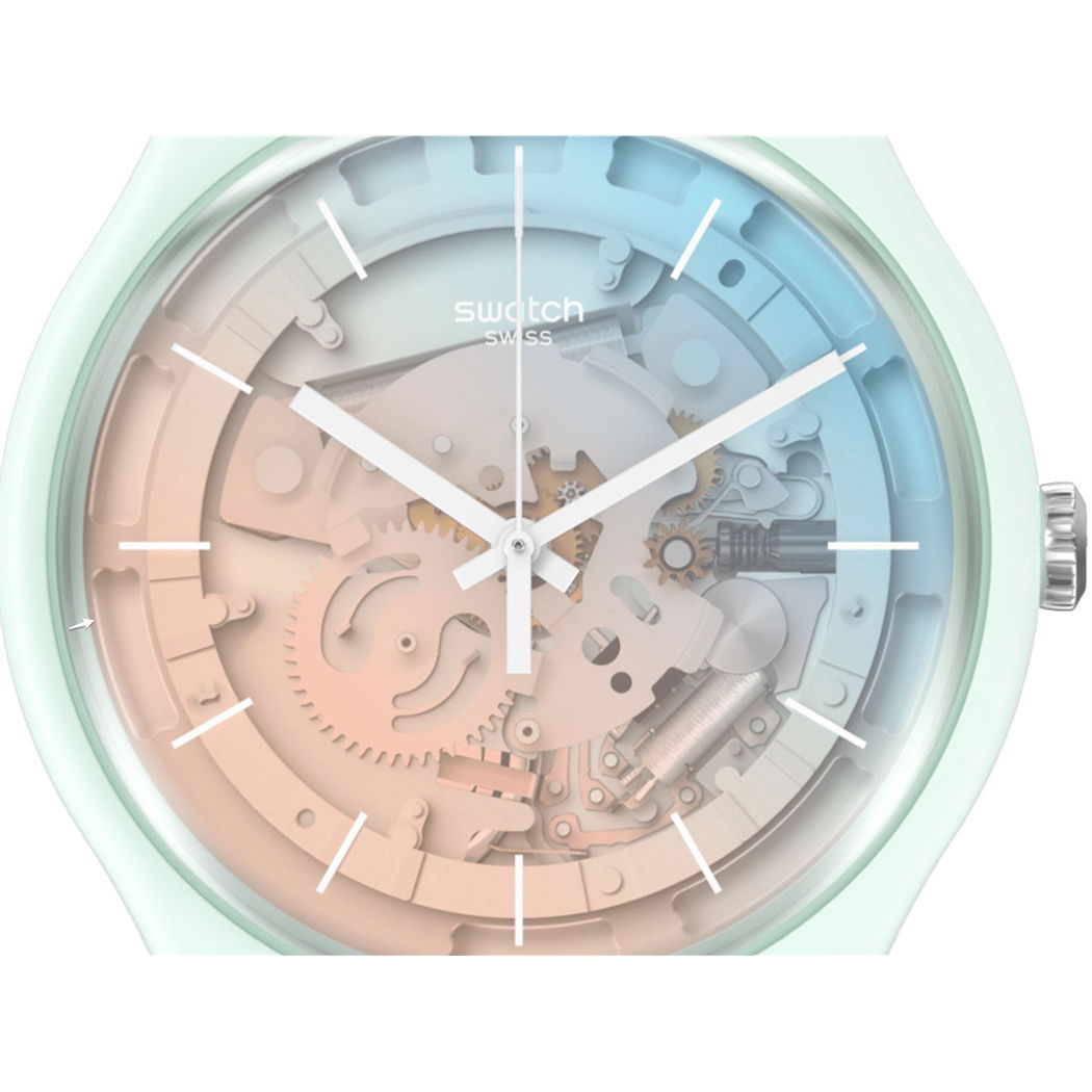 Swatch So32s101 FLEETINGLY ICEBLUE