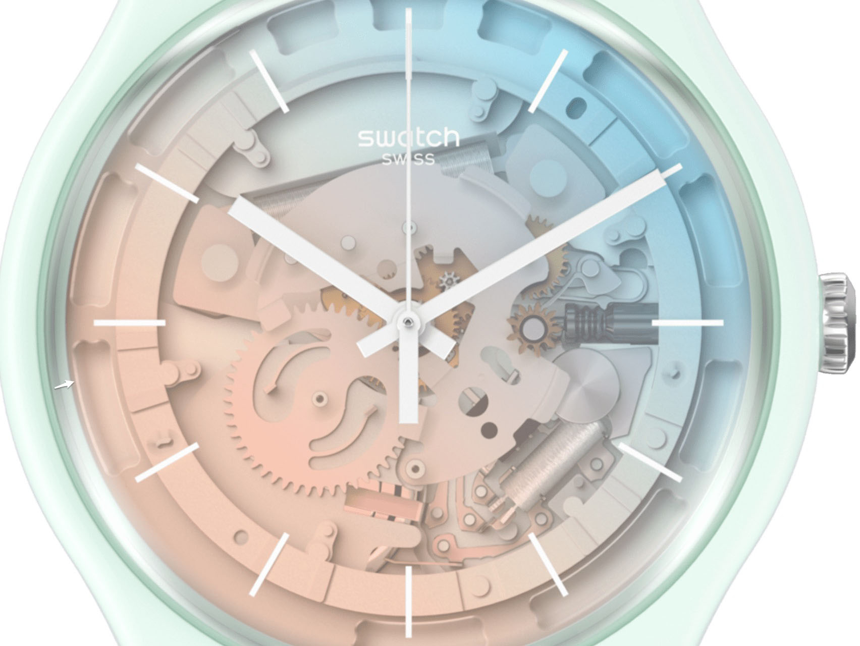 Swatch So32s101 FLEETINGLY ICEBLUE