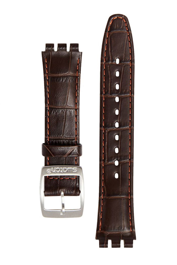 Swatch Ayws416 Deri Saat Kordonu