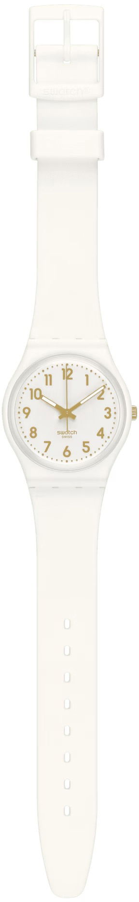 Swatch So28w106-S14 White Bishop Kol Saati