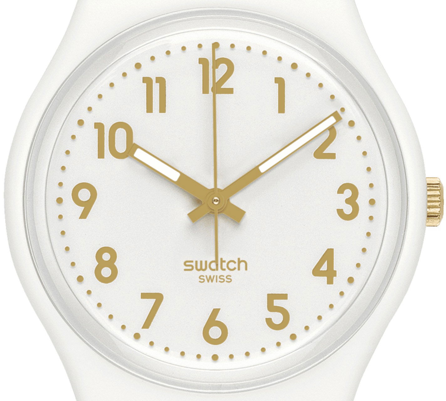 Swatch So28w106-S14 White Bishop Kol Saati