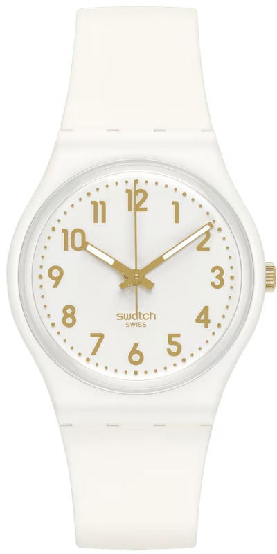Swatch So28w106-S14 White Bishop Kol Saati
