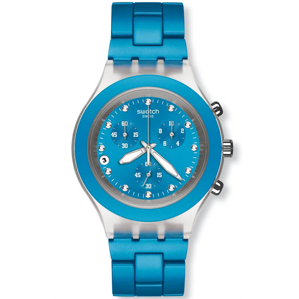 Swatch Svck4053ag FULL-BLOODED CYAN