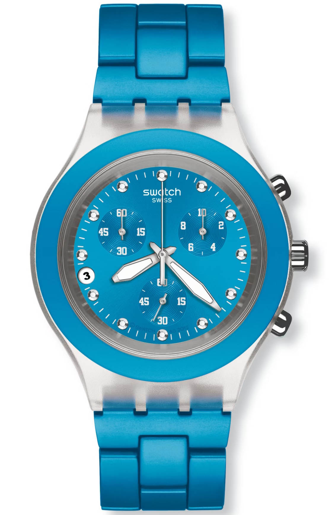 Swatch Svck4053ag FULL-BLOODED CYAN