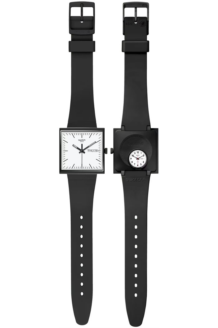 Swatch So34b700 WHAT IF…BLACK?