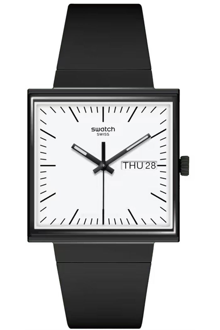 Swatch So34b700 WHAT IF…BLACK?