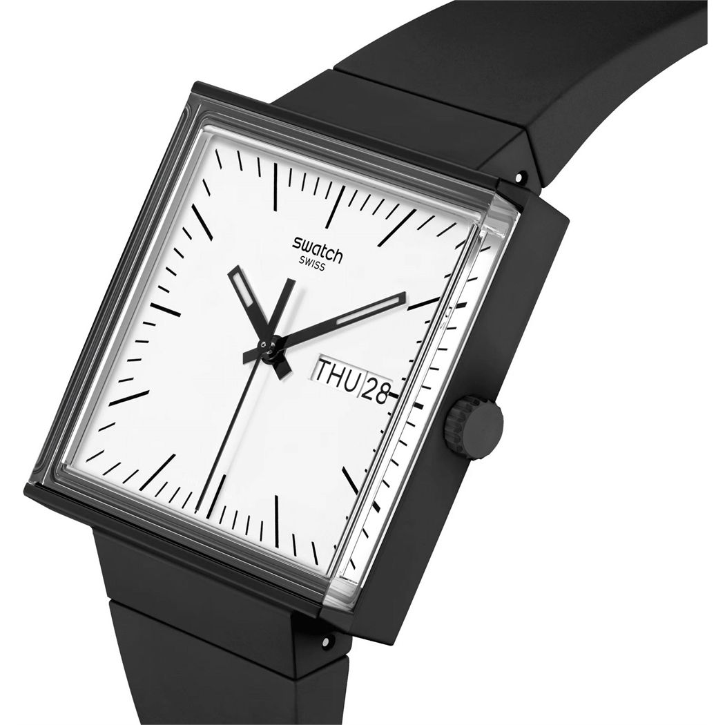 Swatch So34b700 WHAT IF…BLACK?
