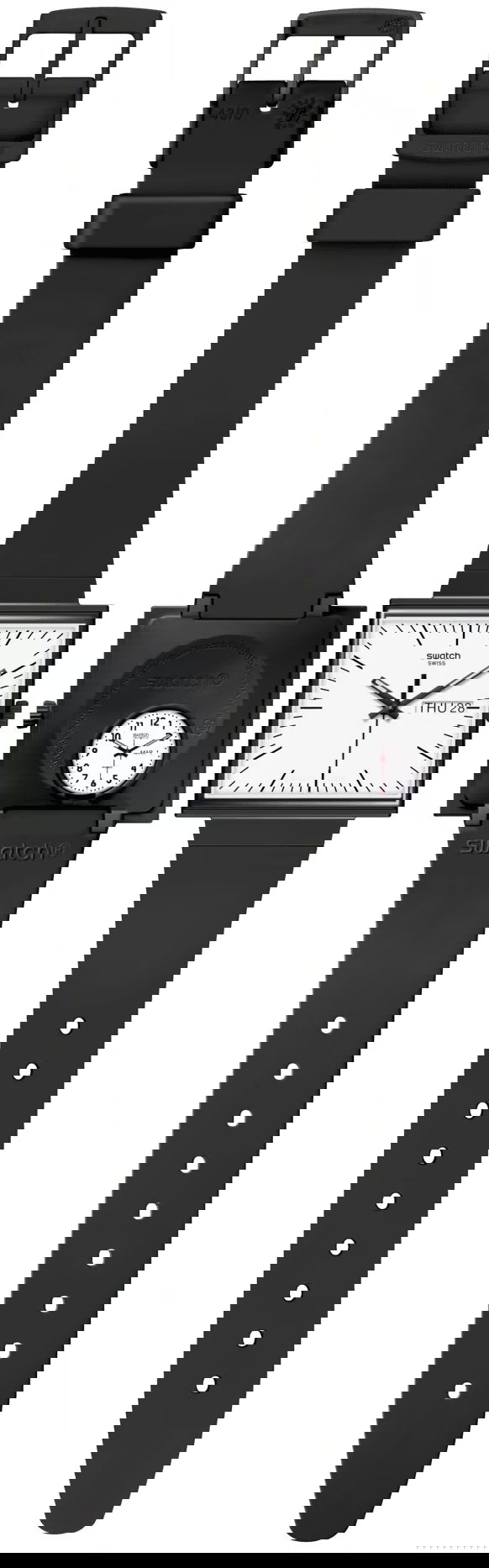 Swatch So34b700 What If…Black? Kol Saati