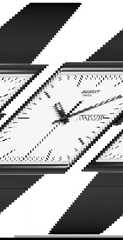 Swatch So34b700 What If…Black? Kol Saati