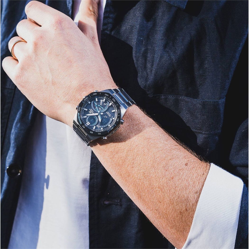 Casio Ecb-950Db-1Adf Edifice Erkek Kol Saati