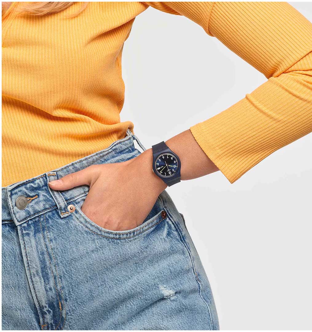 Swatch So28n702 Sir Blue Kol Saati