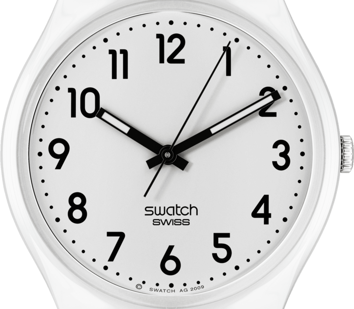 Swatch So28w107-S14 Just White Soft Kol Saati