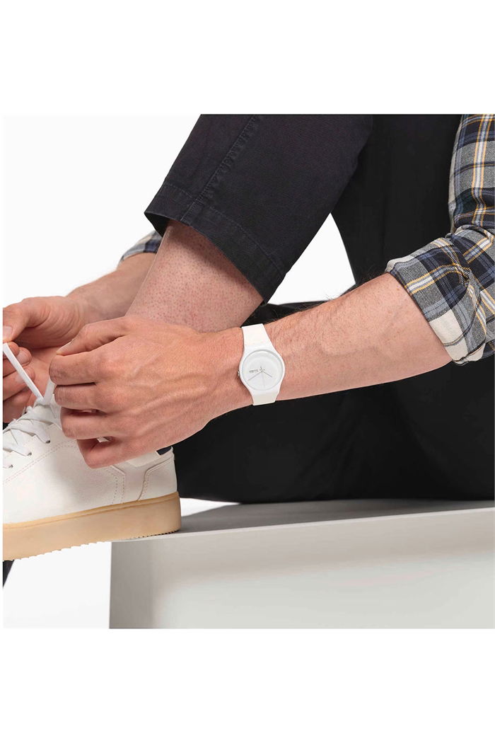 Swatch So29w704-S14 WHITE REBEL 
