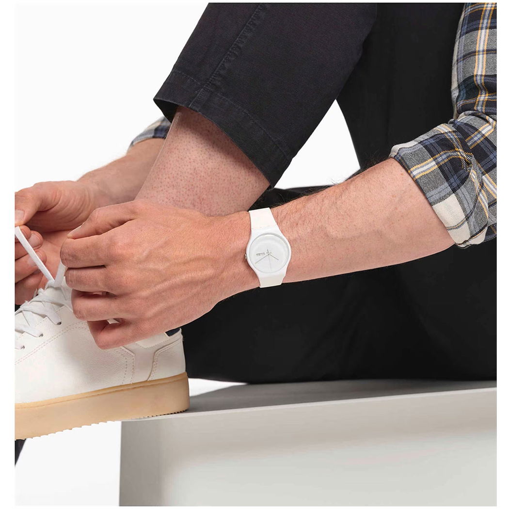 Swatch So29w704-S14 WHITE REBEL 